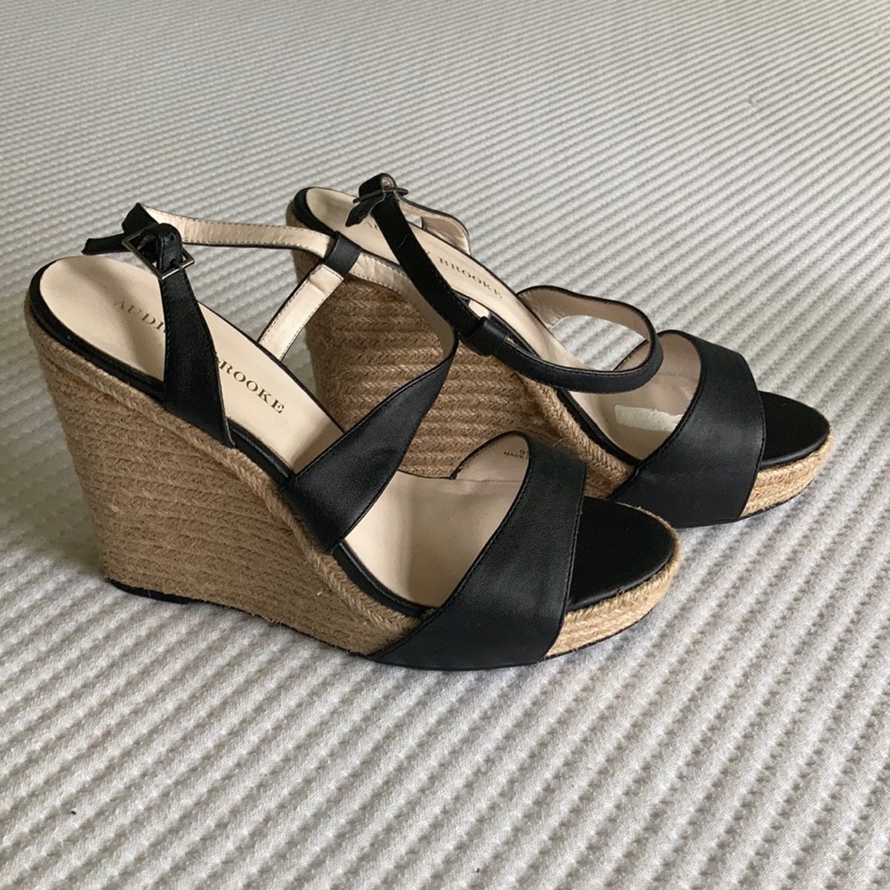 Audrey Brooke espadrille sandals size 9.5